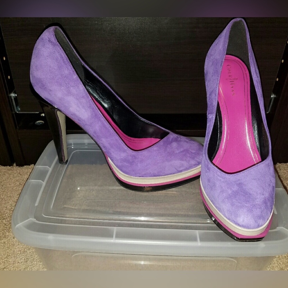 [NEW] Purple Cole Haan Nike Air Pumps - Size 8 never been worn